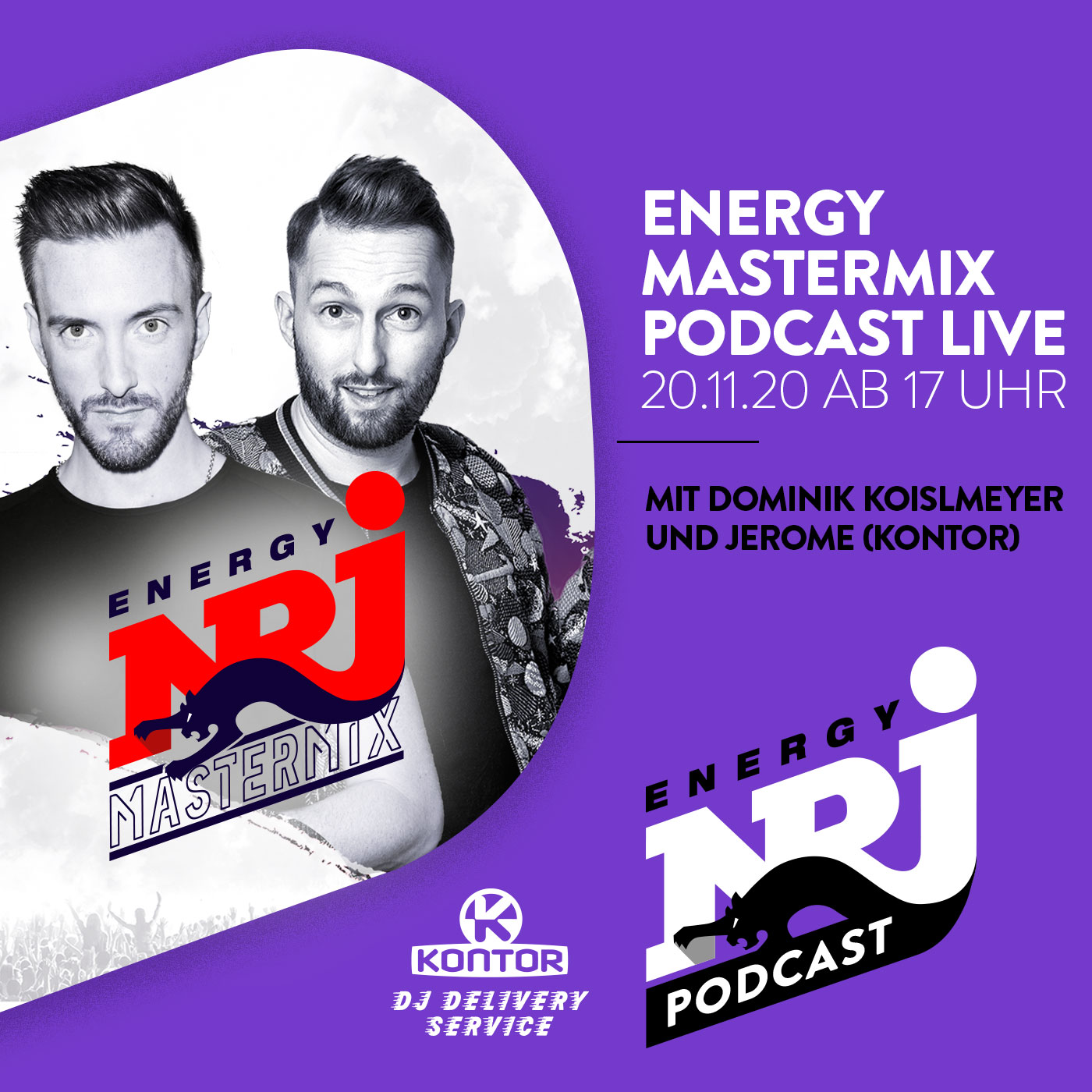 #11 Jerome IRL meets ENERGY Mastermix Podcast – LIVE