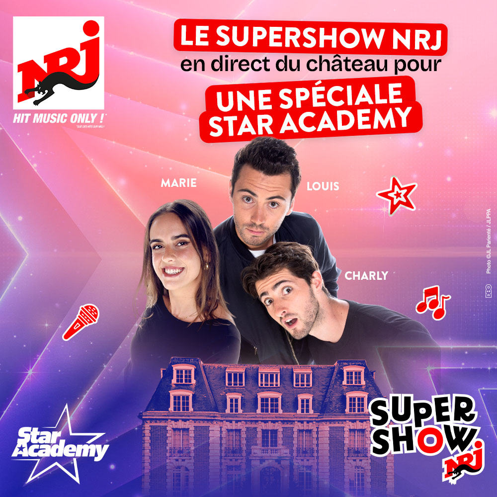 AMBRE, BASTIAAN & SARAH DANS LE SUPERSHOW NRJ - EN DIRECT DE LA STAR ACADEMY