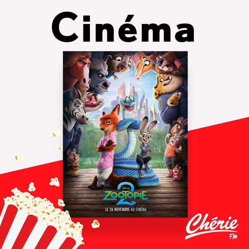 Zootopie 2 dans la séletion ciné de Chérie FM
