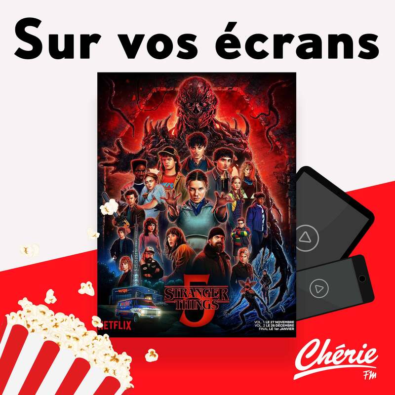 "Stranger Things" Saison 5 Partie 1 sur Netflix et "La promesse de l'aube" sur Disney +