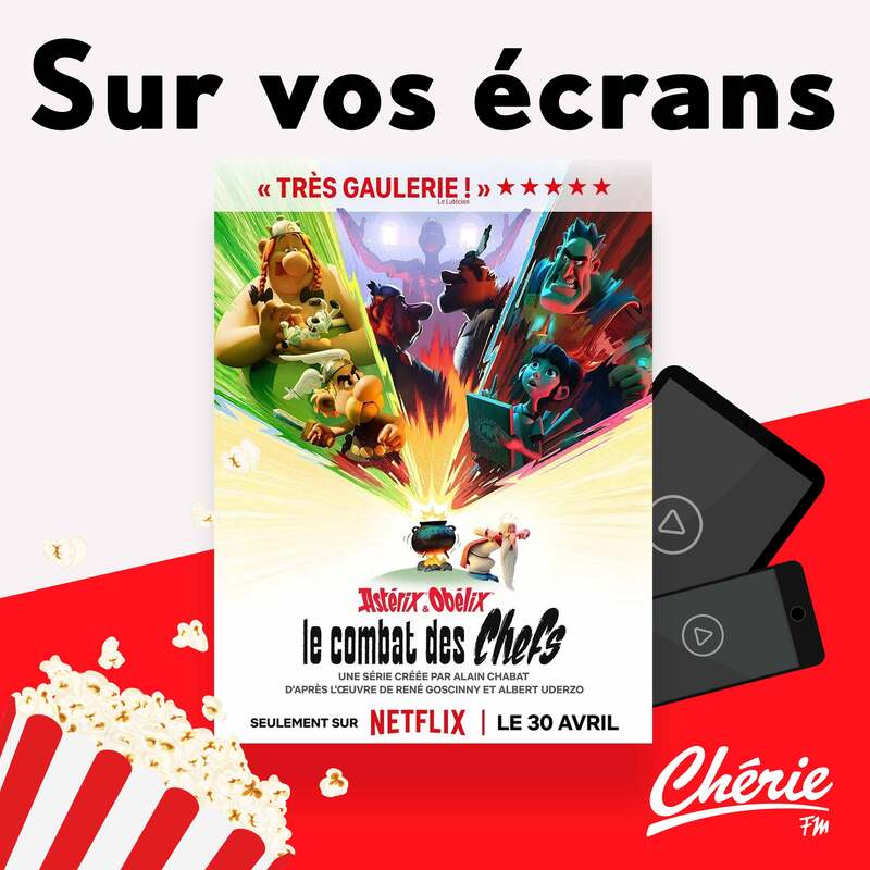 "Astérix et Obélix : Le Combat des chefs"  sur Netflix et "L'Ombre d'Emily 2" sur Prime Vidéo