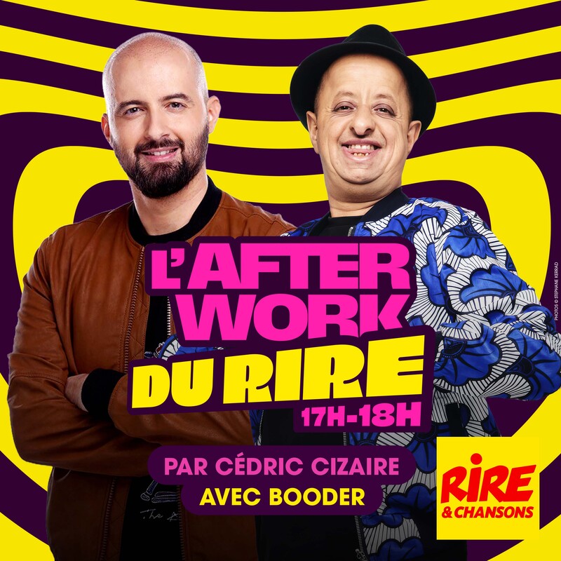 Booder dans l'Afterwork du rire avec Cédric Cizaire - Emission du vendredi 23 octobre 2026 episode artwork